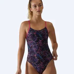 TYR dames badpak - Stipple - Roze/paars