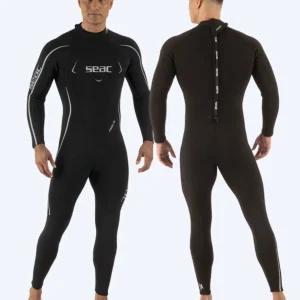 SEAC heren wetsuit - Feel-S (3mm) - Zwart/grijs