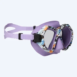 Watery junior duikbril (8-15) - Riku Camo - Paars